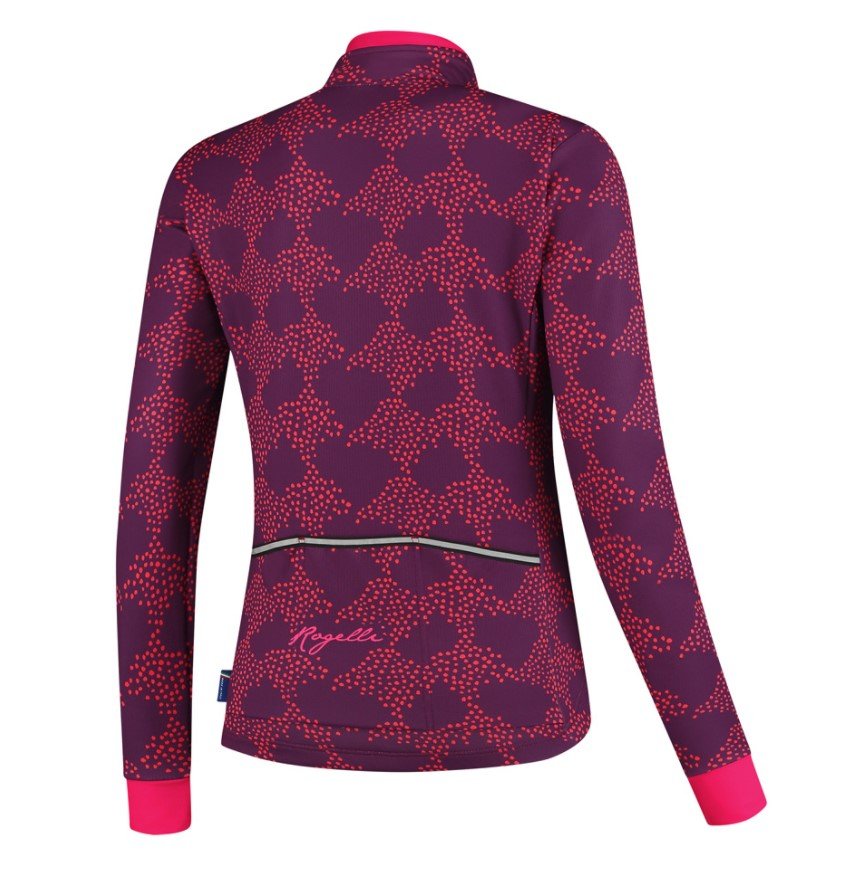 Rogelli Blossom Cykeljakke - Lilla / Pink