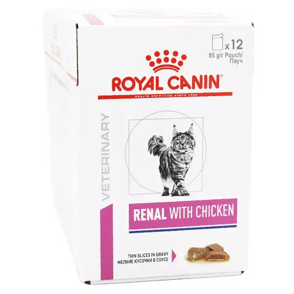 Royal Canin Veterinary Cat Renal Chicken 12 x 85g