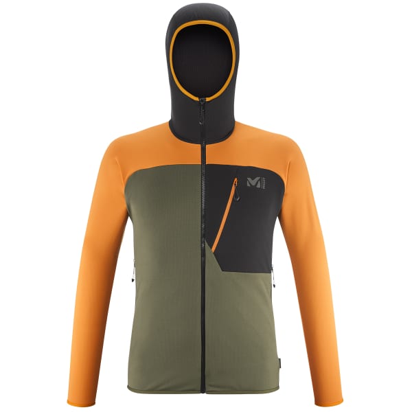 Veste polaire randonnée MILLET SENECA HOODIE M IVY/MARACUJA