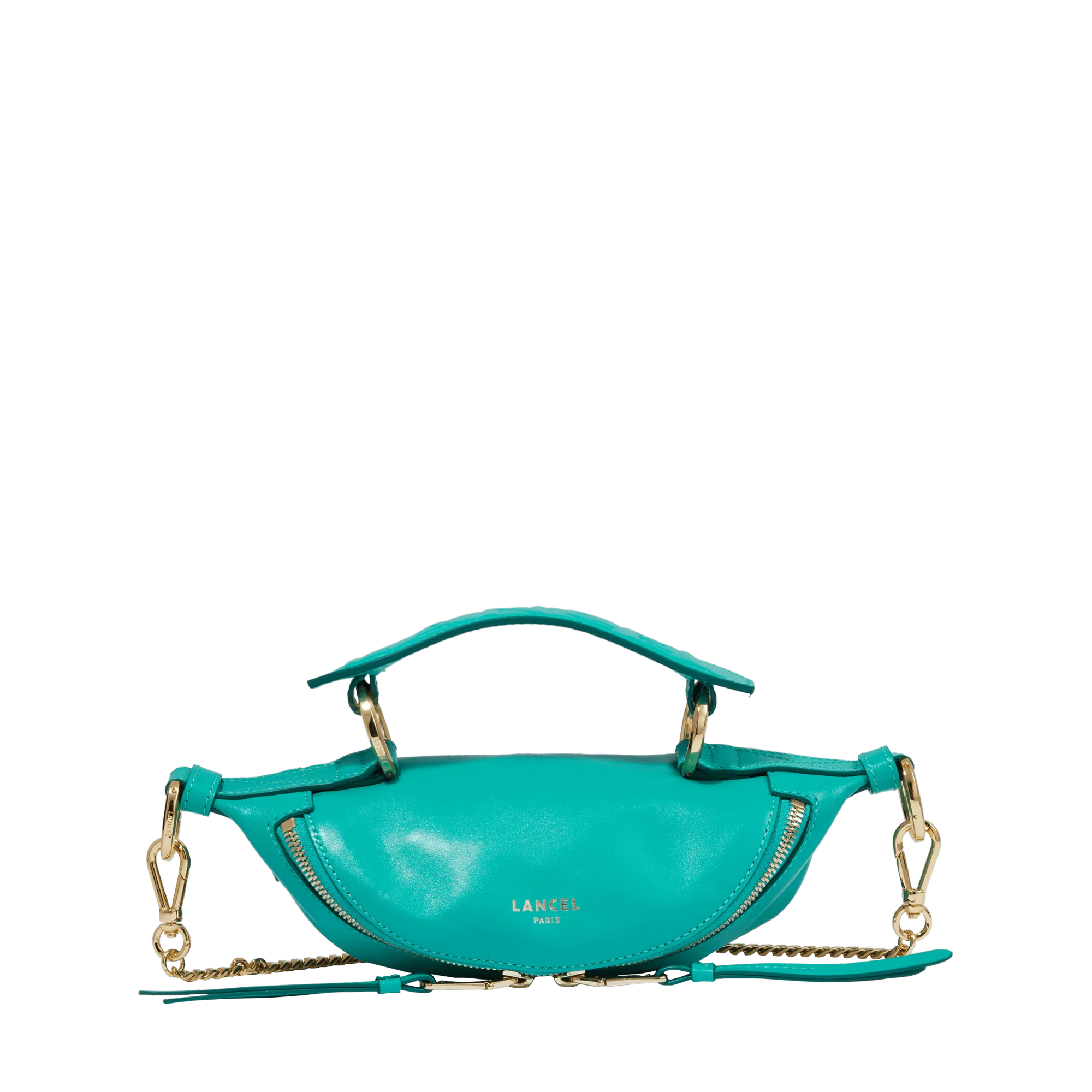 Mini sac porté croisé  Origami de Lancel-Emeraude