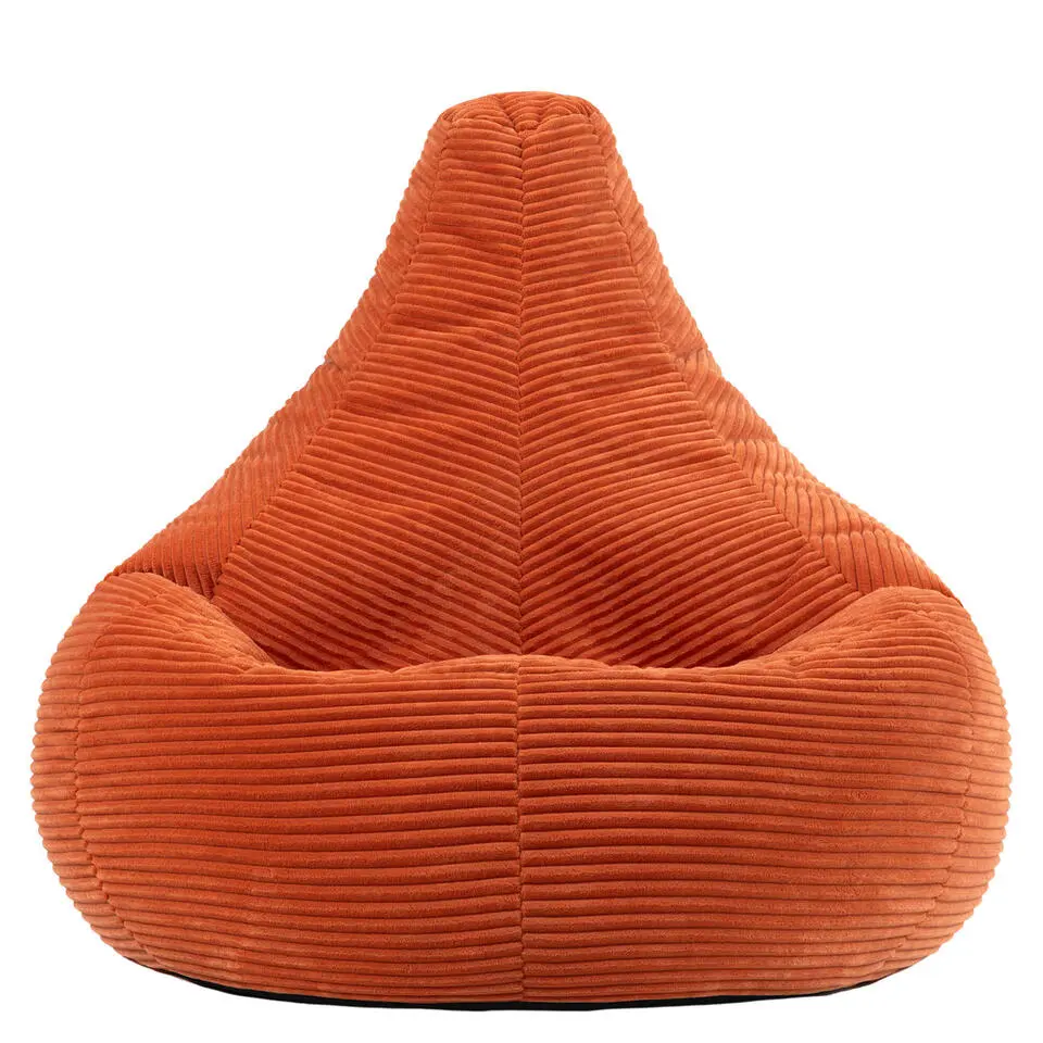 icon Zitzak Dalton - Corduroy Zitzak Volwassenen - Oranje