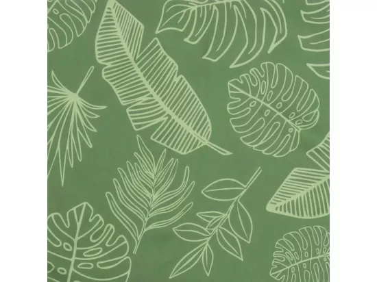 Coussins de palette 2 pièces motif de feuilles tissu