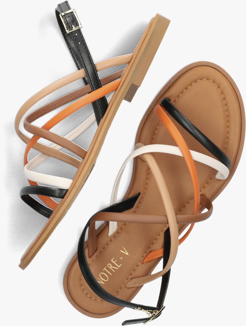 NOTRE-V cognac notre-v sandalen 22637