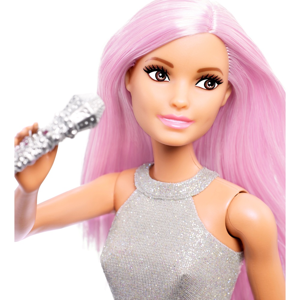 Barbie Karriere Popstar-Puppe mit Mikrofon