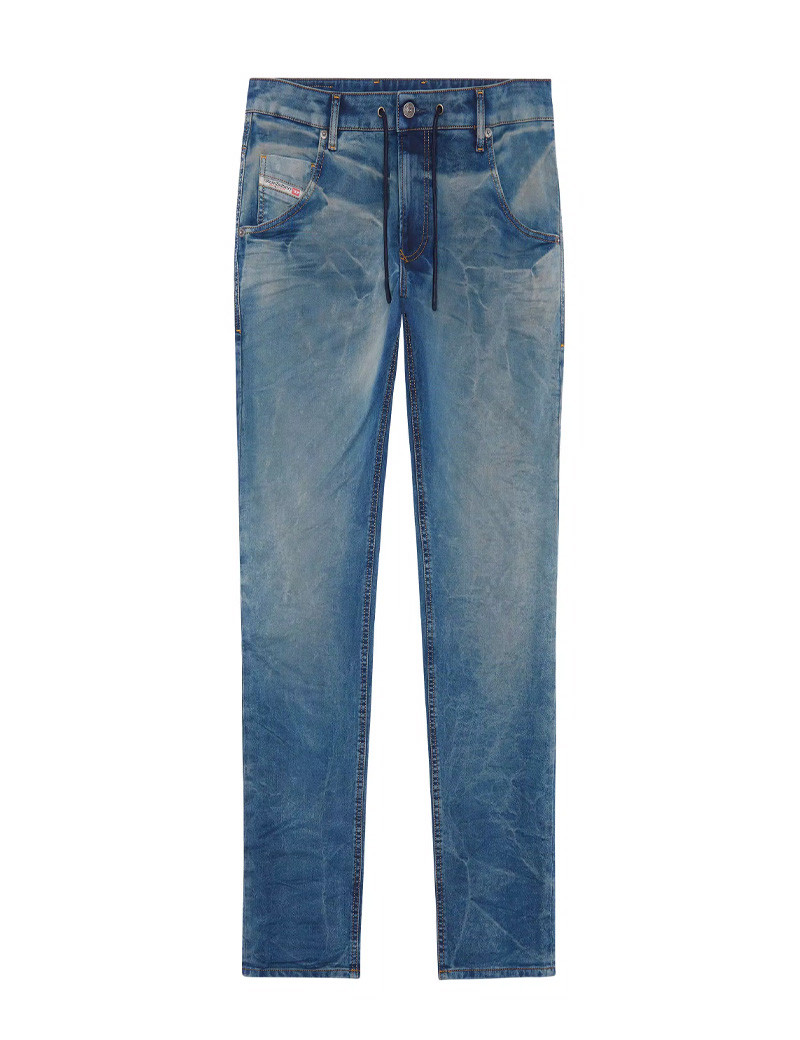 DIESEL JEAN JOGGING KROOLEY BLEU 068BD