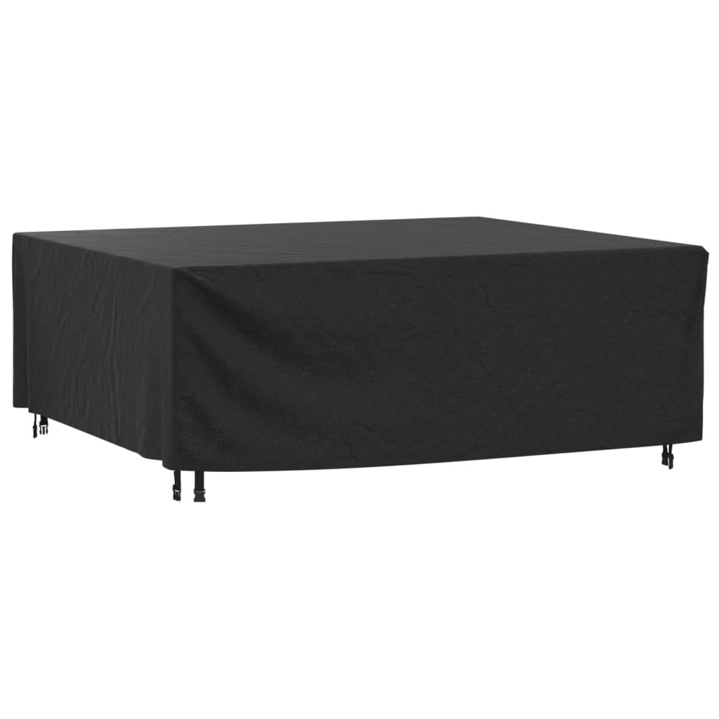Housse de salon de jardin noir 200x160x70 cm imperméable 420d