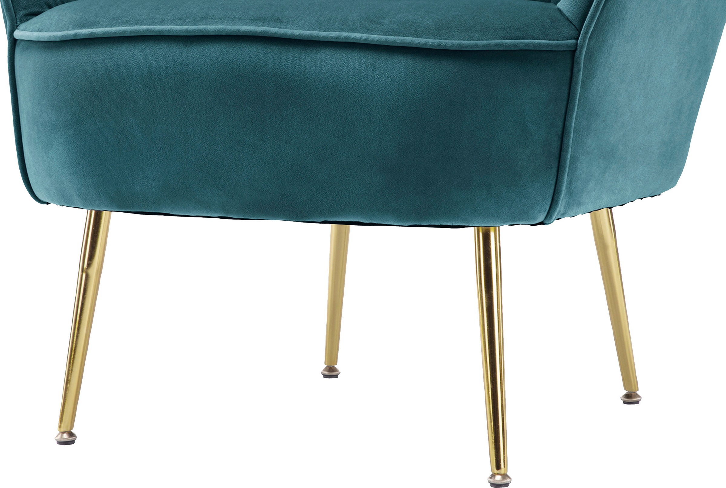 Kayoom Sessel »Poola 100, gemütlicher Cocktail-Sessel, edler Samtbezug« 1 Stk. tlg. samtweich, gesteppt, gemütlich, tiefe Sitzhöhe von 79cm