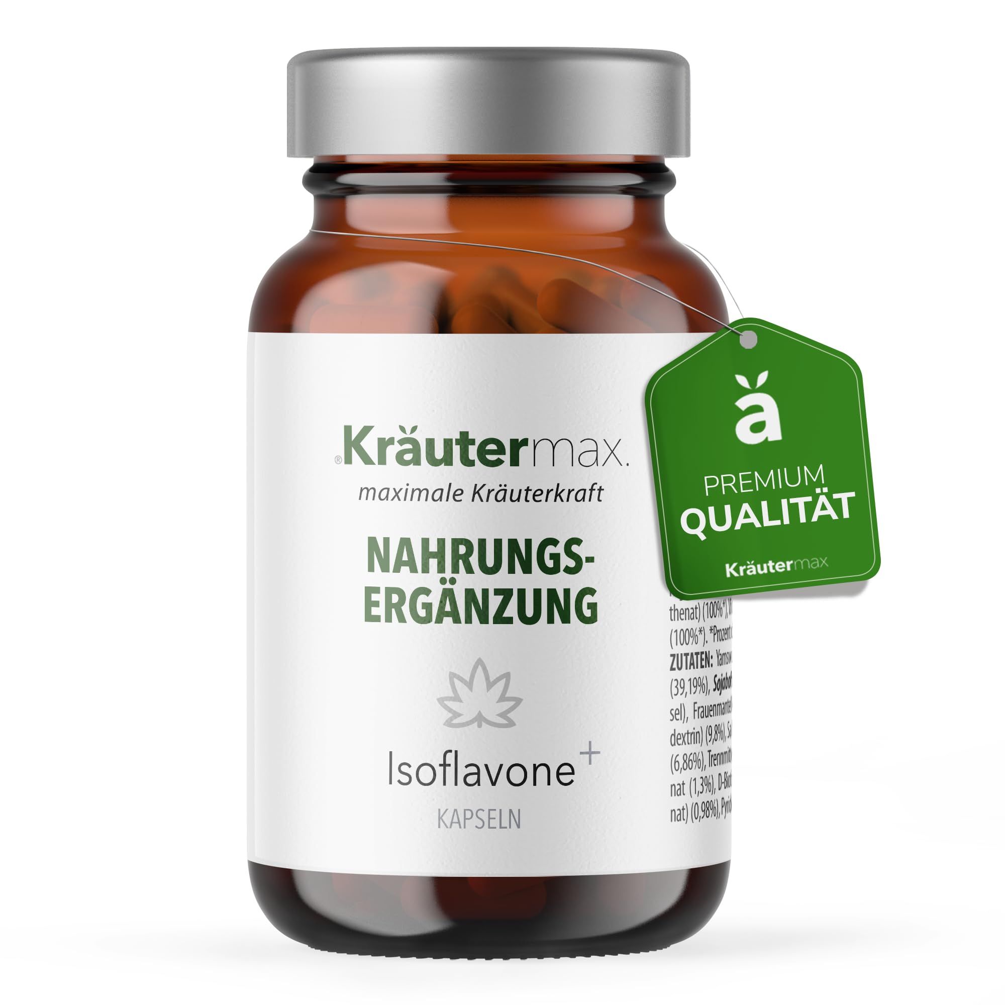 Kräutermax Isoflavone plus Frauenmantel, Salbei Kapseln
