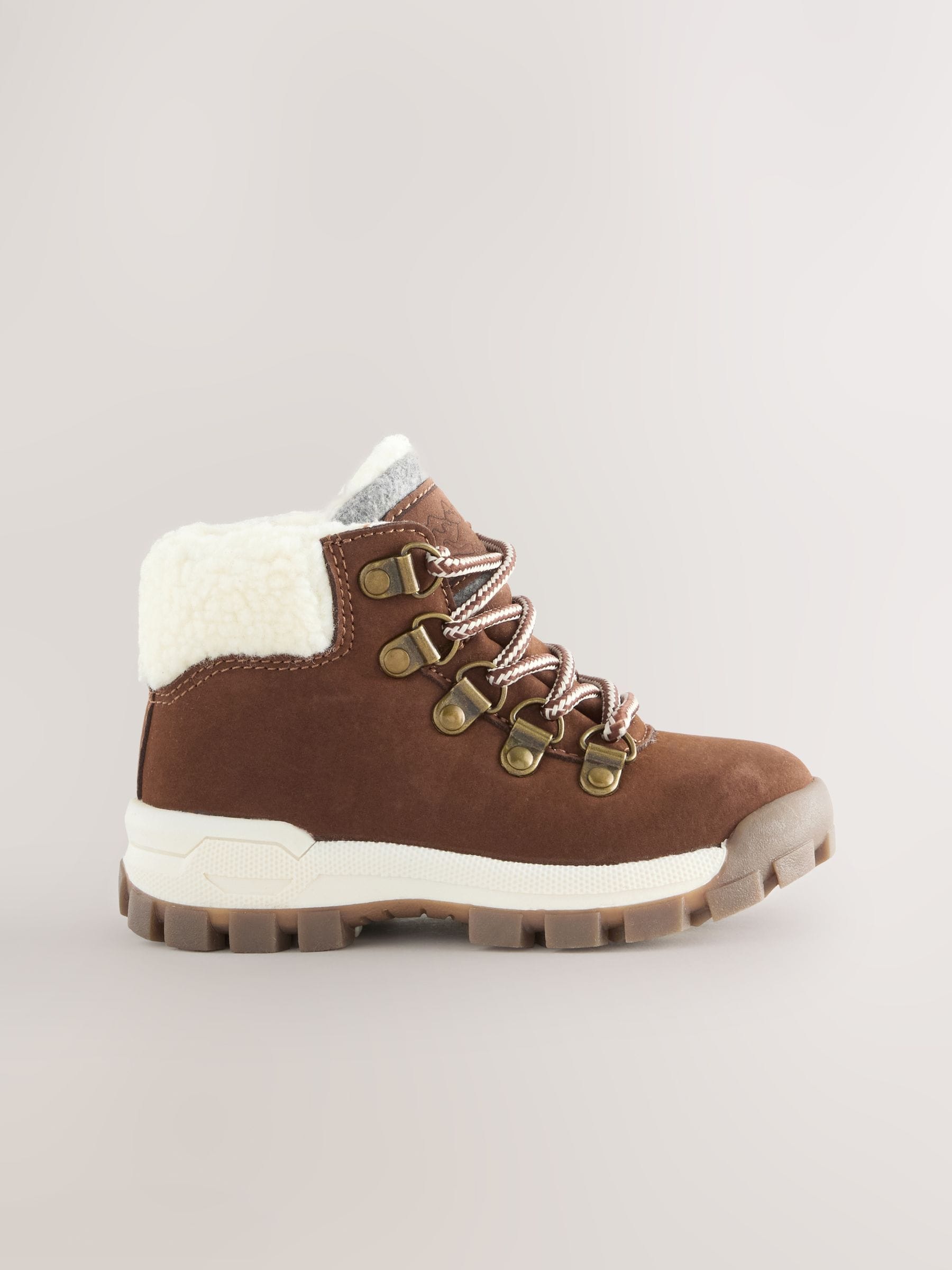 Bruin borg - Thermische gevoerde Thinsulate™ wandelschoenen