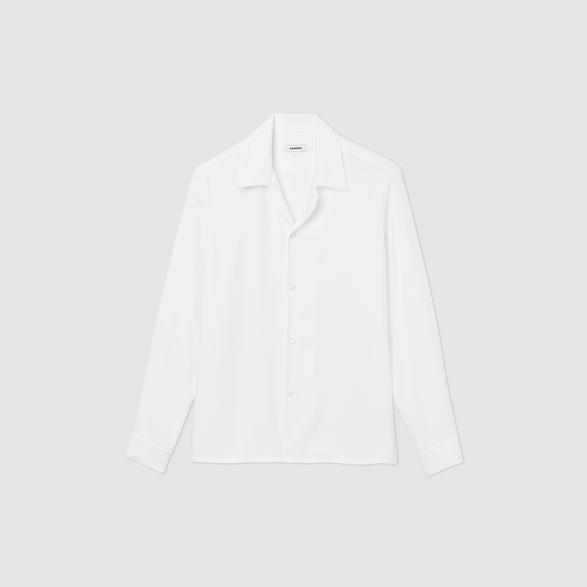 Chemise fluide col requin Homme