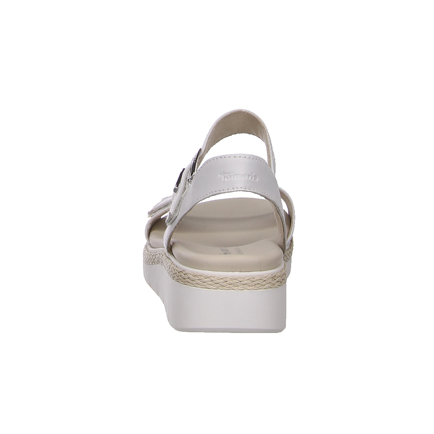 Tamaris Sandaletten weiß weiss/weiss kombi