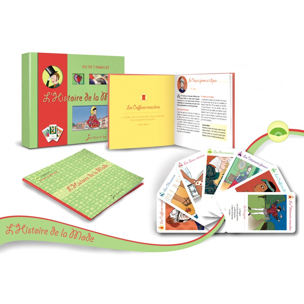 Jeu de 7 Familles - Histoire de la Mode