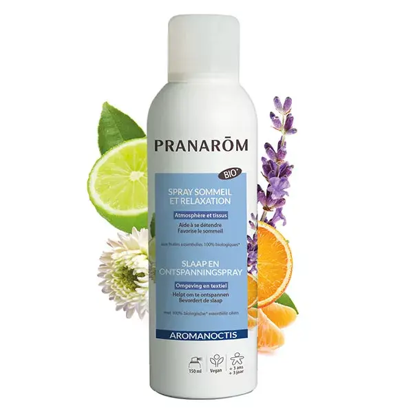 Spray Orgânico para Dormir e Relaxar Pranarom Aromanoctis 150ml