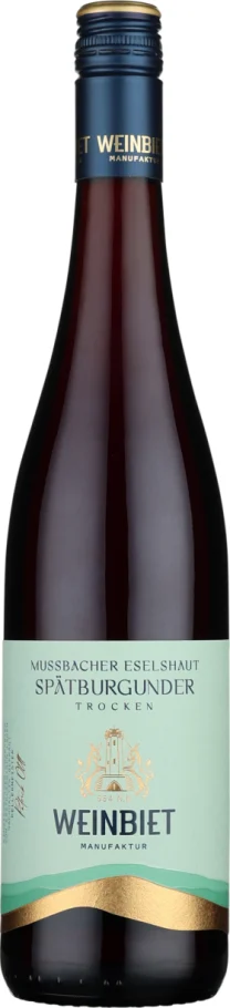 WEINBIET SPÄTBURGUNDER TROCKEN MUSSBACHER ESELSHAUT 75CL