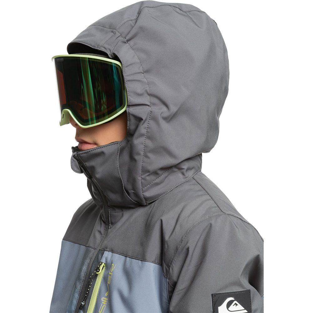 Quiksilver Silvertip Skijacke Jungen flint stone