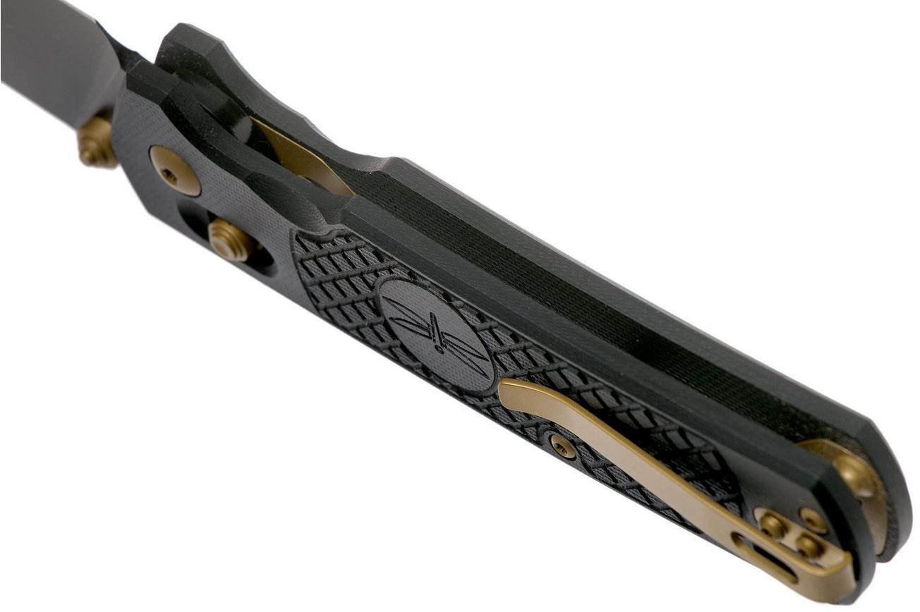 Amare FieldBro Black, Gold, Black FB-BGB zakmes, Uli Hennicke design