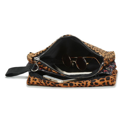 Desigual - BETA ANIMAL DORTMUND FLAP - Marron
