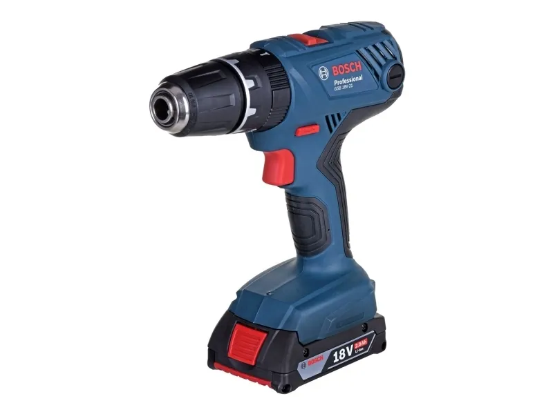 Bosch SLAGBOREMASKINE GSB 18V-21 2X2AH L-CASE