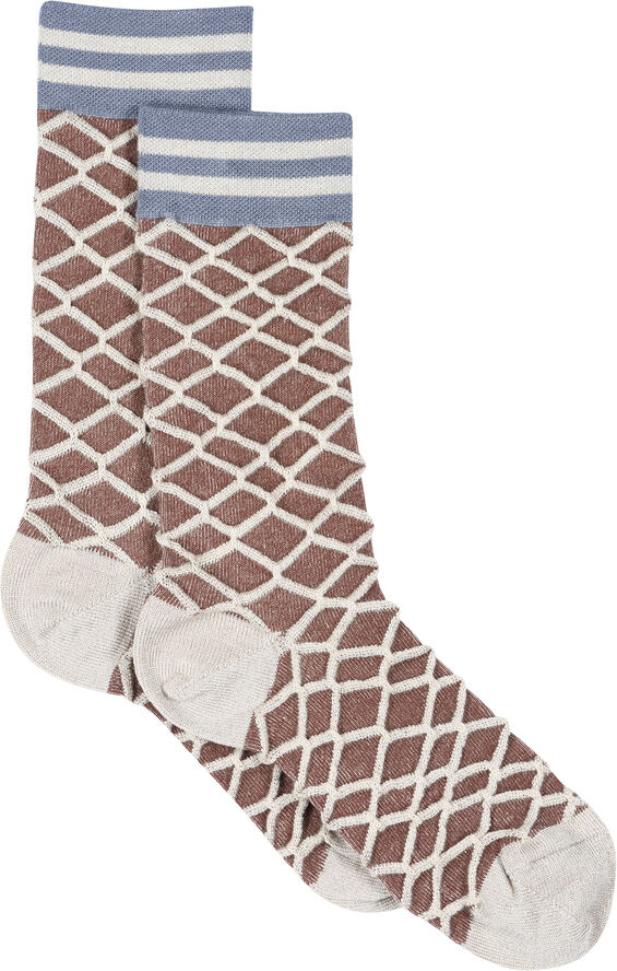 mpWoman Bright socks Ecru