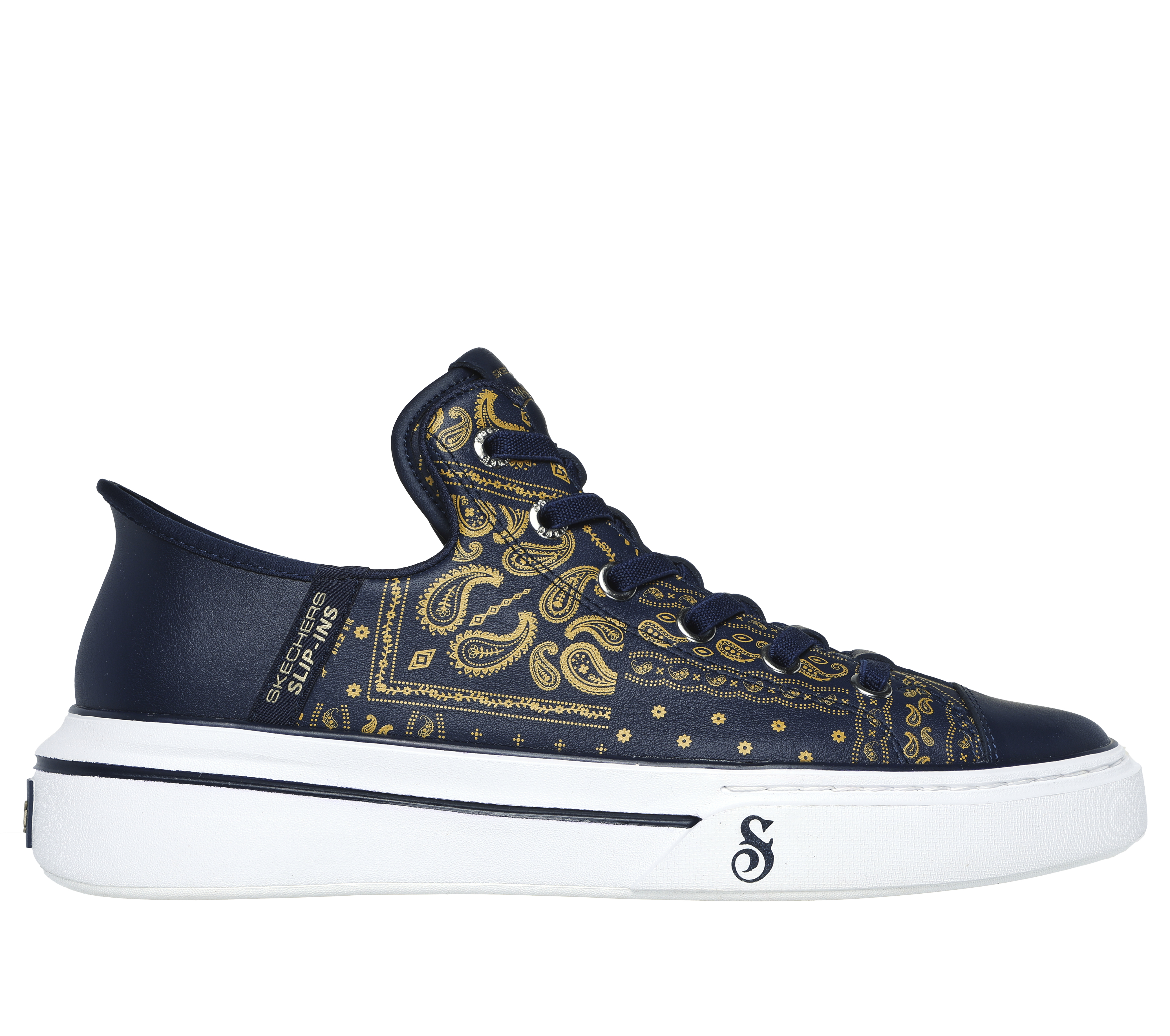 Premium Leather Slip-ins Snoop One - Double G