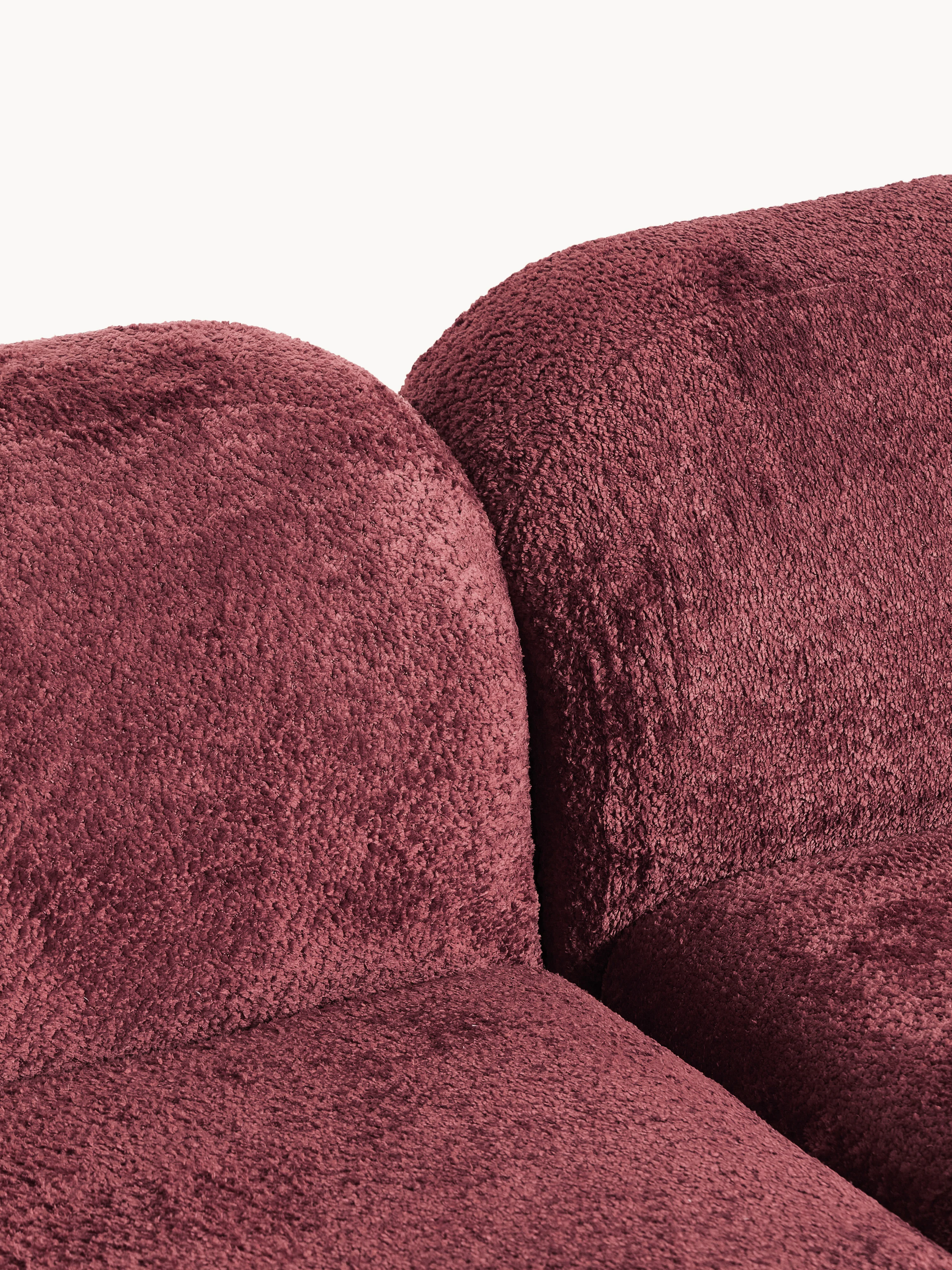 Modulaire teddy bouclé bank Wolke (3-zits)