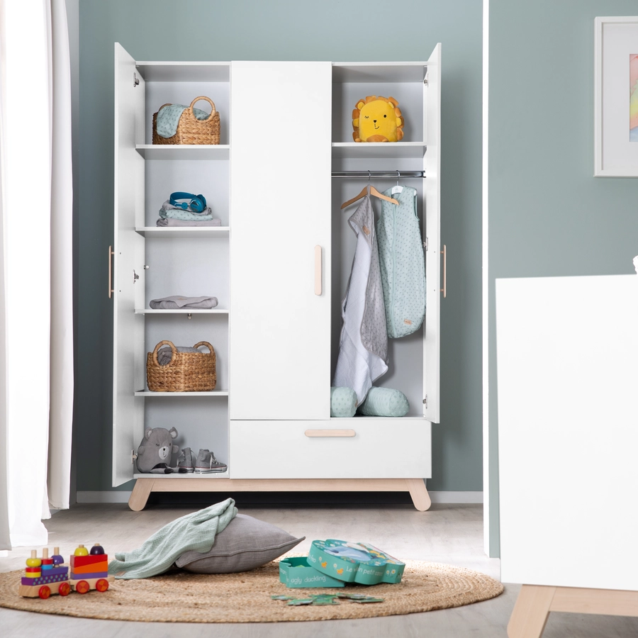 roba Kleiderschrank Clara 3-türig