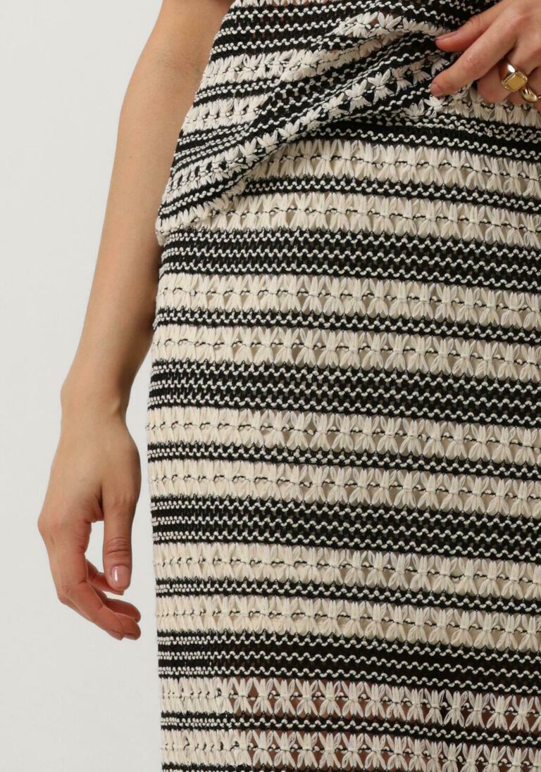 OBJECT zwarte object midirok objarthine hw skirt
