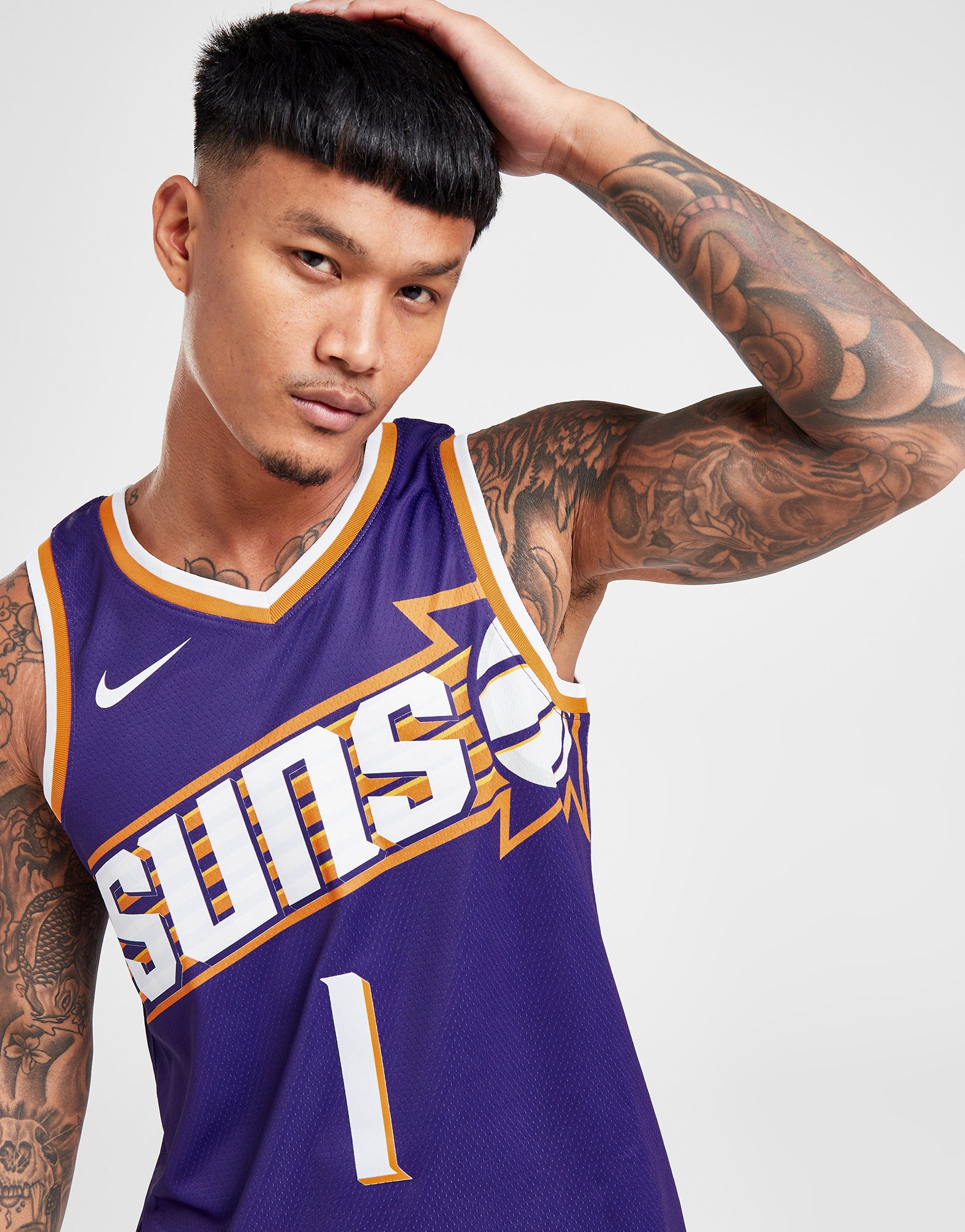 Nike Maillot NBA Phoenix Suns Booker Swingman Homme