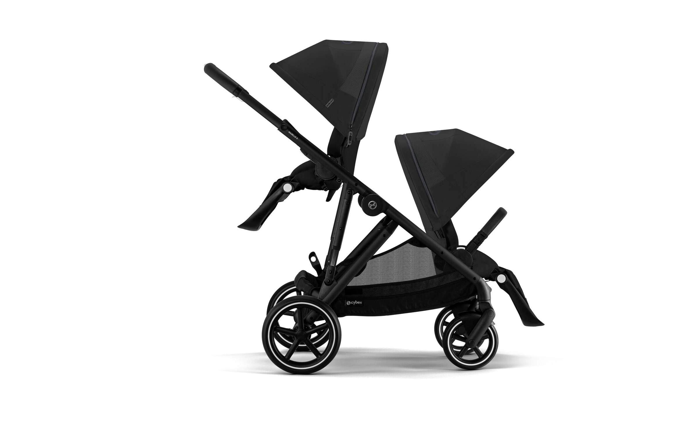 Cybex Kinderwagen Gazelle S Schwarz<br>Kinderwagen mit 20 Kombinationsmöglichkeiten