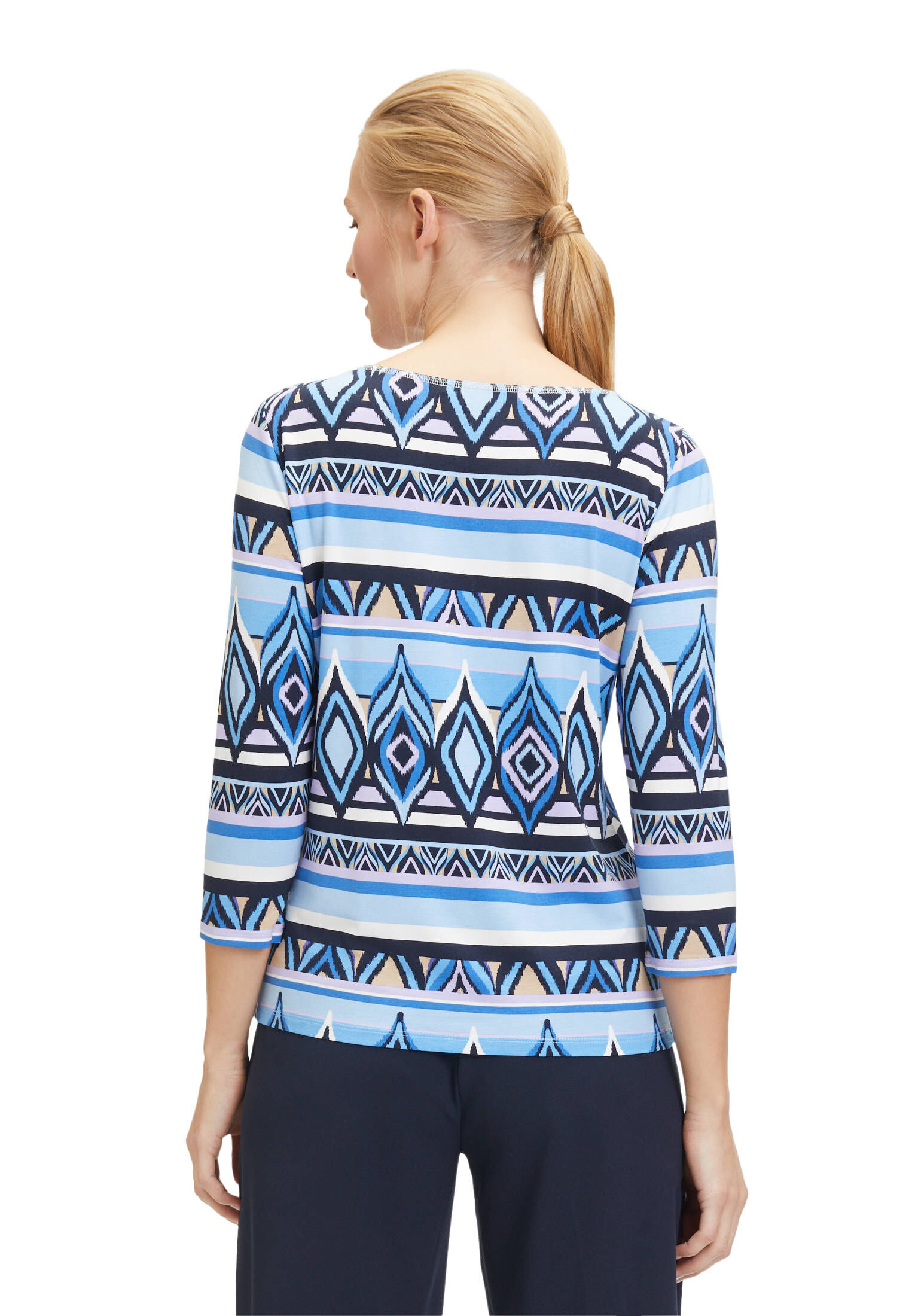 Betty Barclay| Damen Printshirt mit U-Boot-Ausschnitt