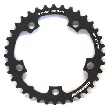 STRONGLIGHT Plateau intérieur 39 Dents 110mm Noir CT2