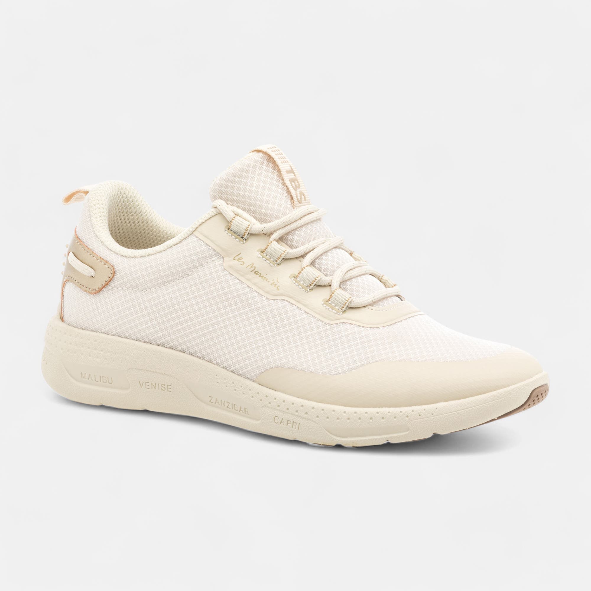 Baskets basses Femme beige