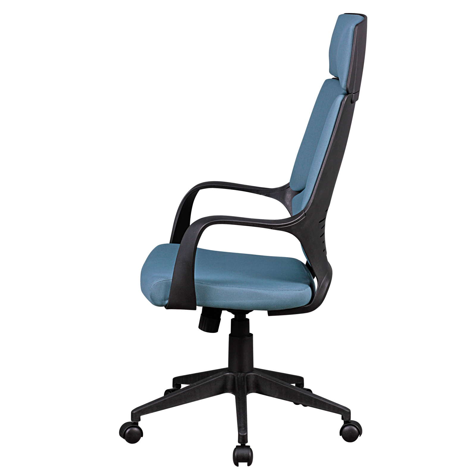 Bürostuhl - blau - 1-Punkt Wippmechanik
