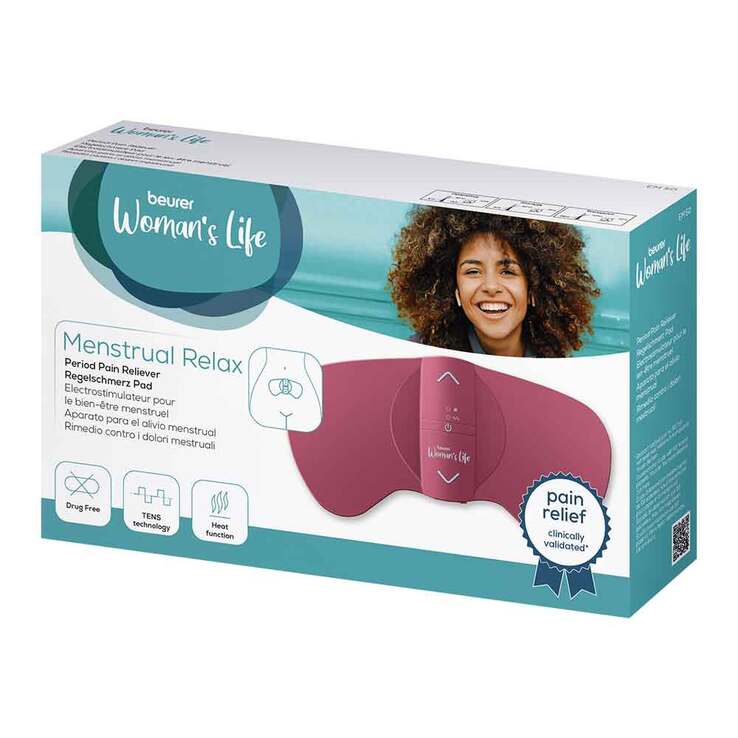 Beurer EM50 Menstrual Relax Tens & Wärme Pad, 1 St
