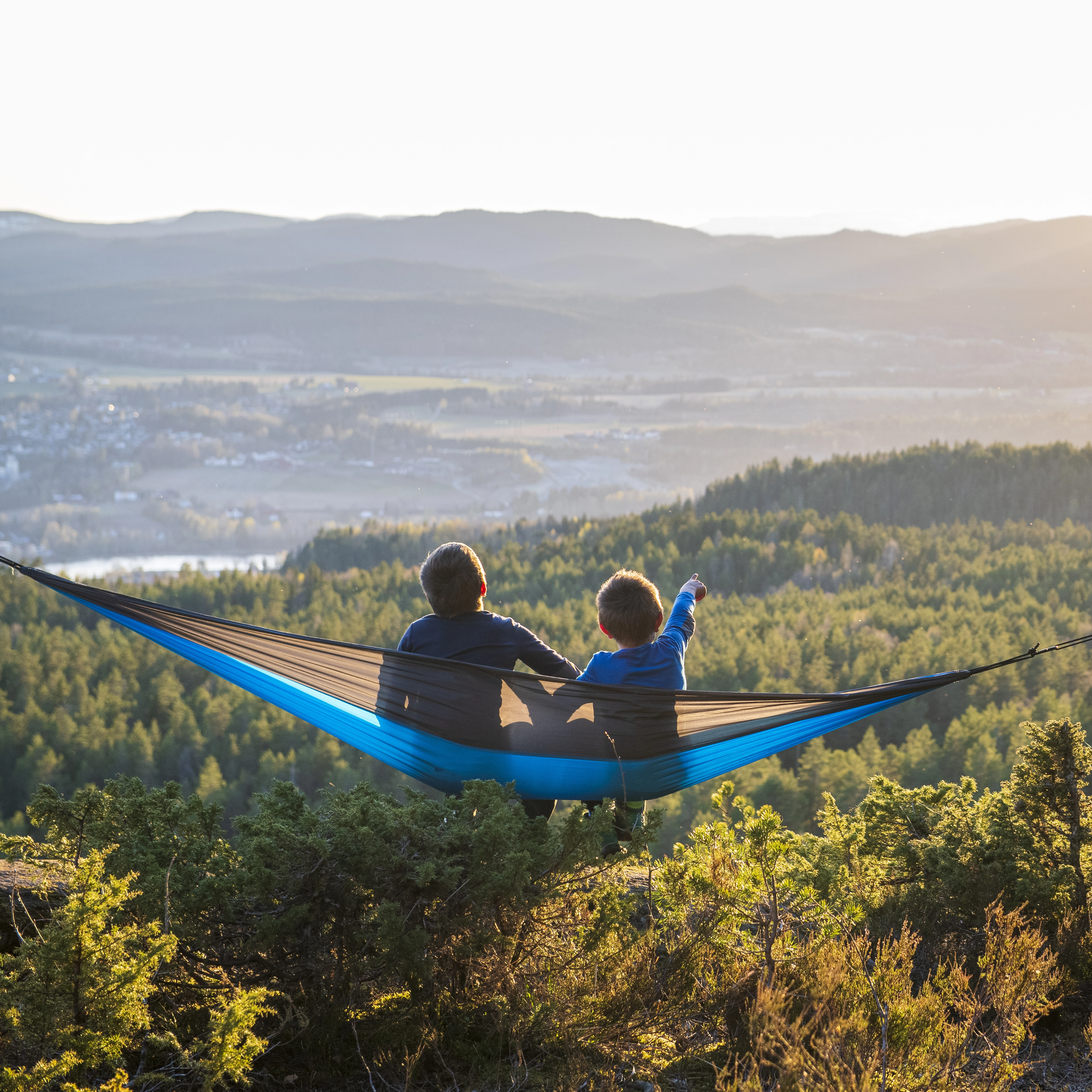 Single Hammock Blue