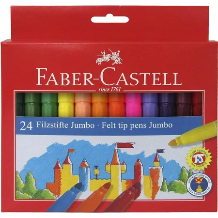 Faber-Castell Filzstifte Jumbo 24er