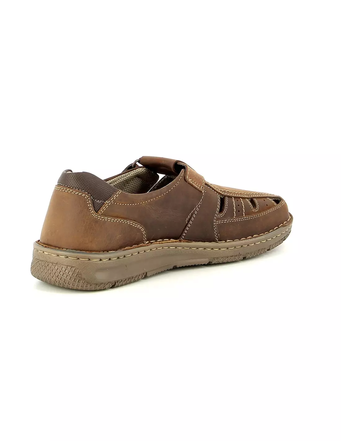LEEWARD 58536 - Sandales, mules & nu-pieds Redbrown