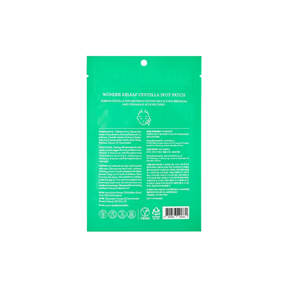 Purito Wonder Releaf Centella Spot Patch - 51 stk.