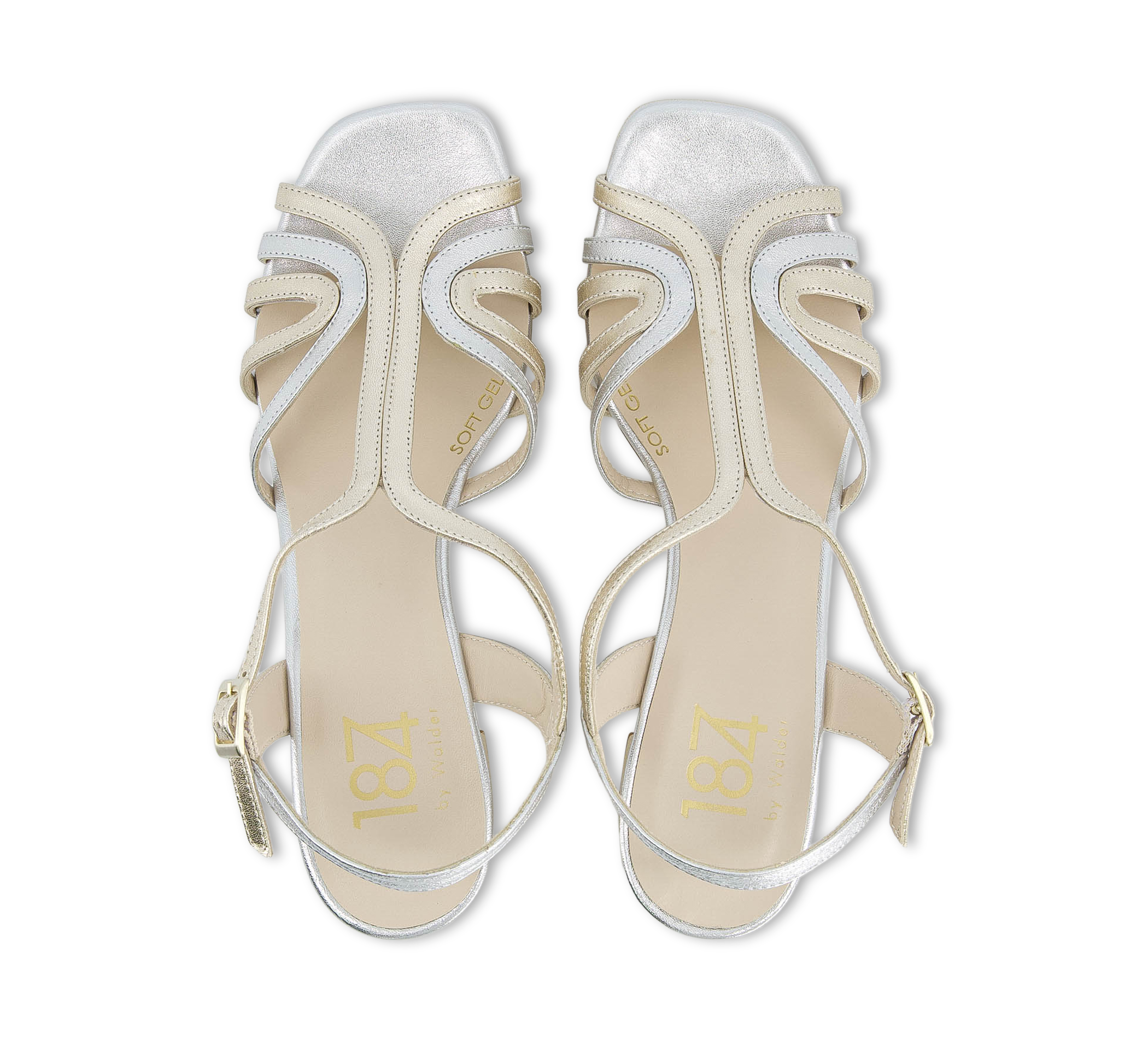 1874 by Walder Riemchensandalen