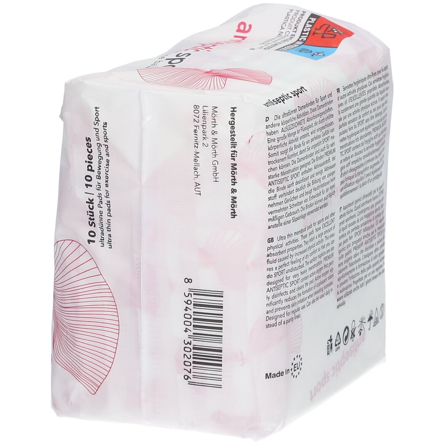 antiseptic sport femme balance® Damenbinden