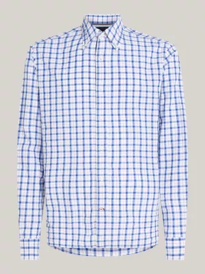Camisa Flex Micro Check Regular Fit