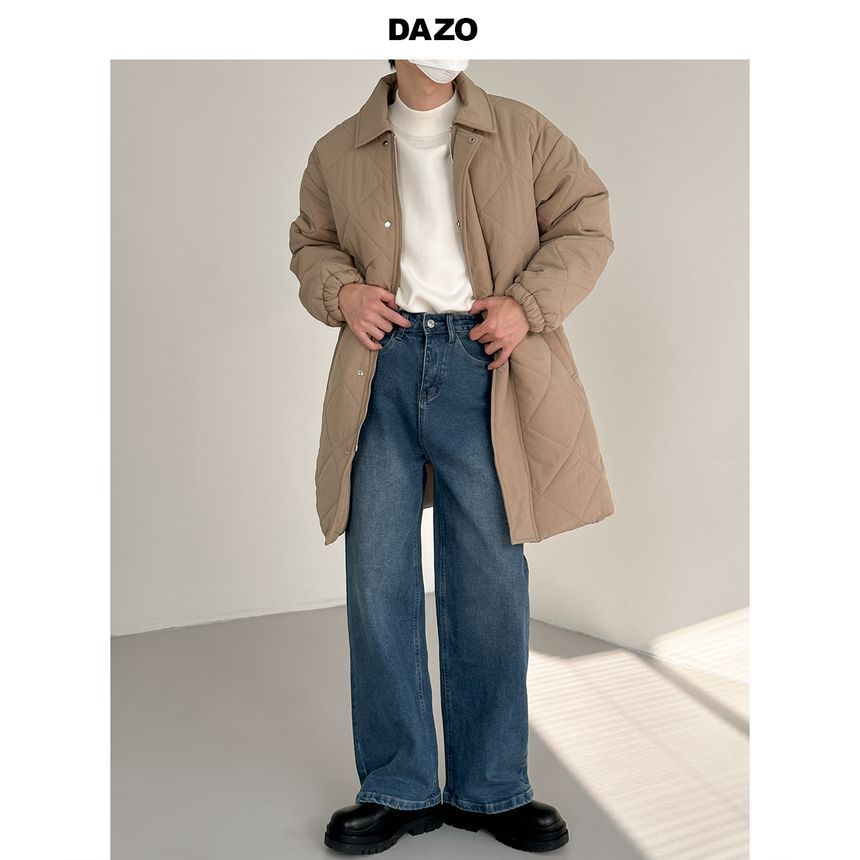 DAZO Studios - Gewatteerd jack met kraag en rits