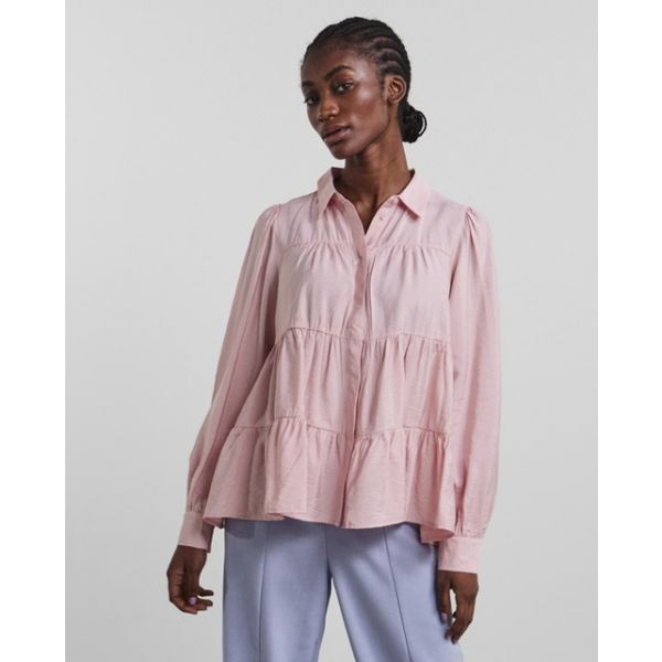 Yas Camisa c/ Gola à Padre Folhos 34 - A42472016