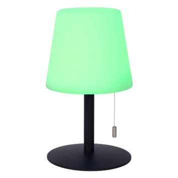 Lucide USB oplaadbare tafellamp Rio 1.8W zwart