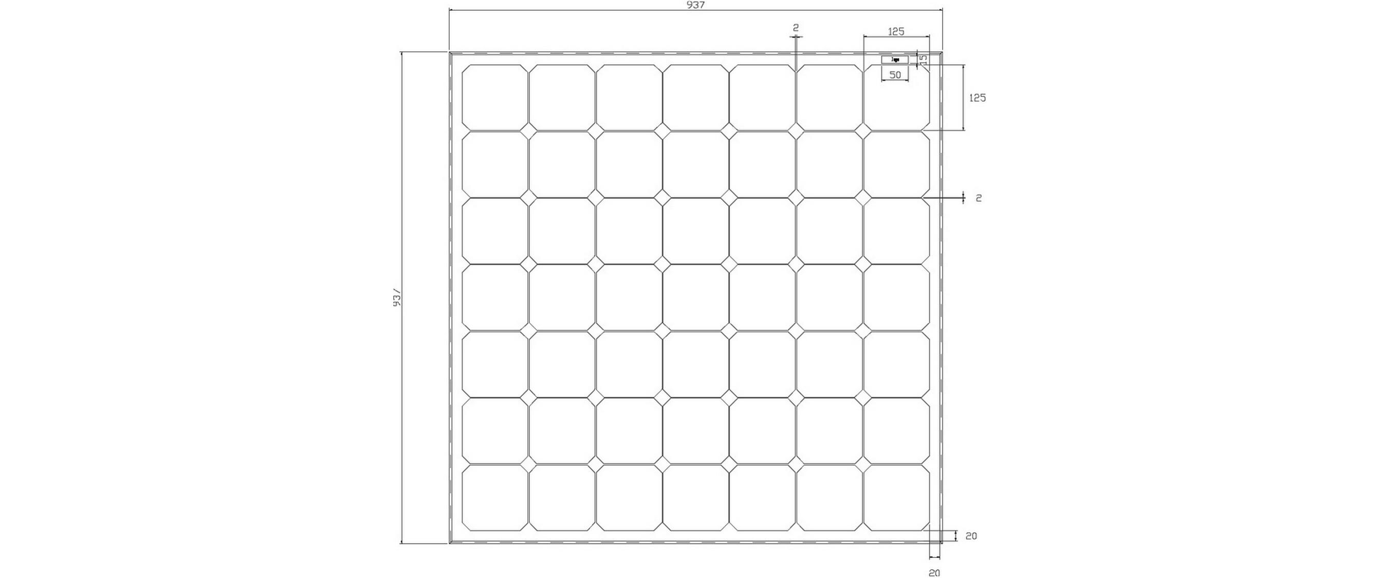 Solarpanel WS190SPS 190 Wp<br>190 W Solarmodul
