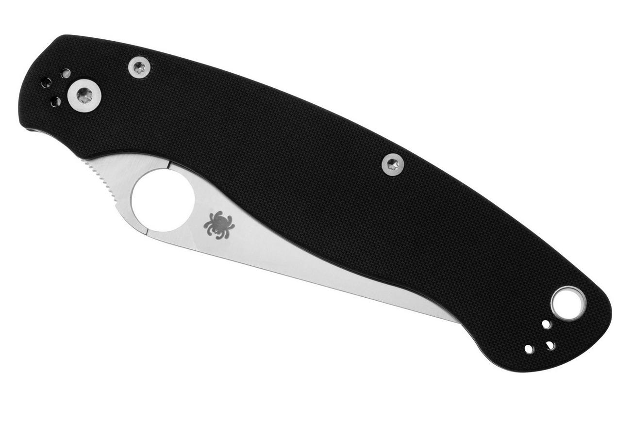 Spyderco Military 2 C36GS2 Black G10, serrated zakmes