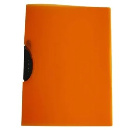 Idena Clipmappe, DIN A4, aus PP, transluzent, orange