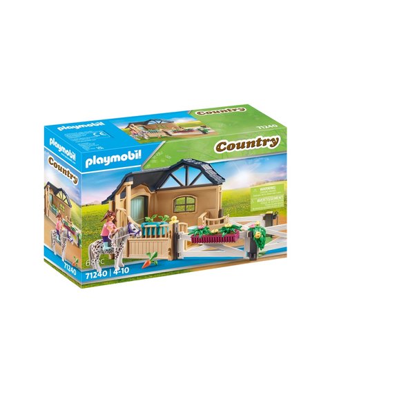 Extension Box avec Cheval Playmobil Country 71240