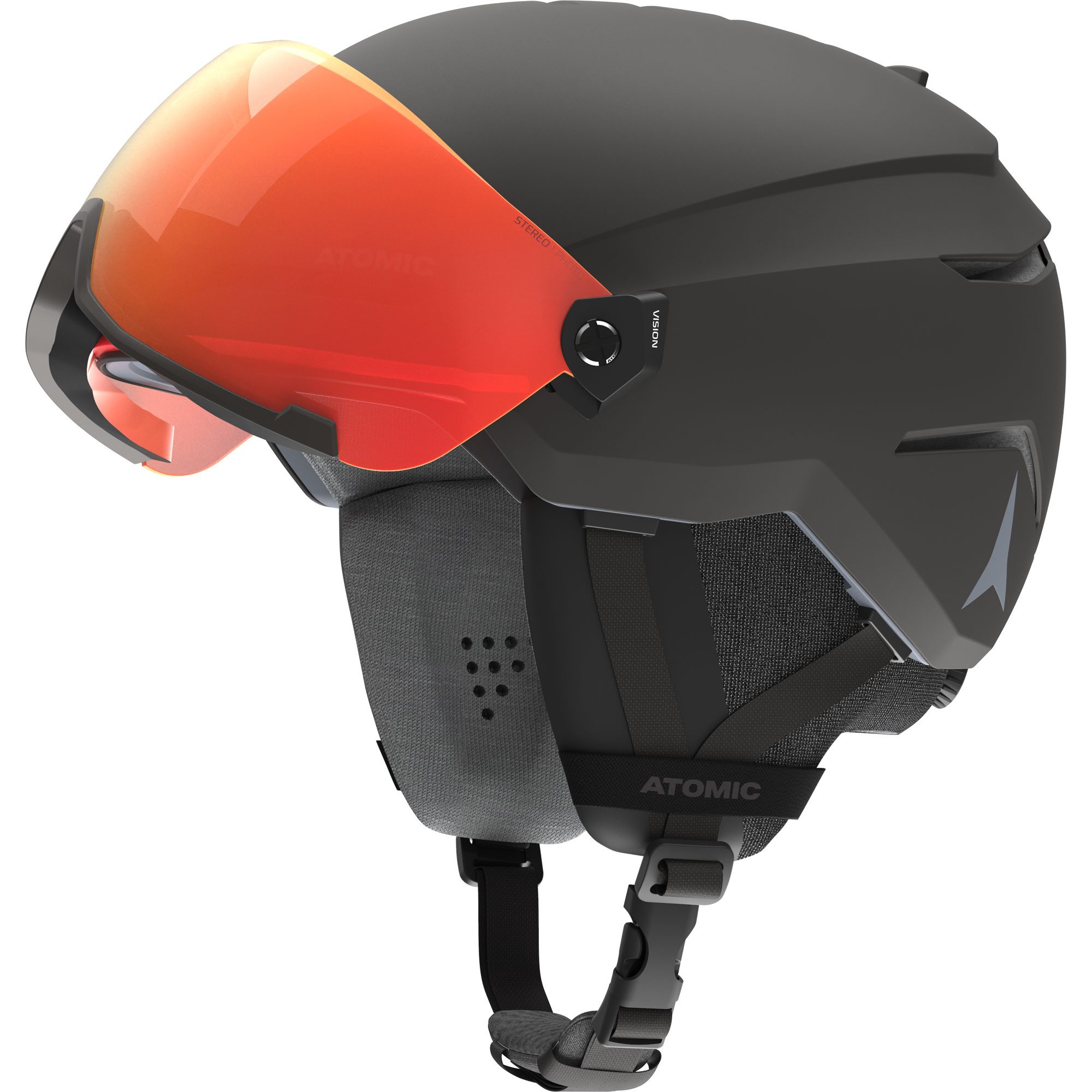 Atomic Savor Visor Photo Visierhelm schwarz