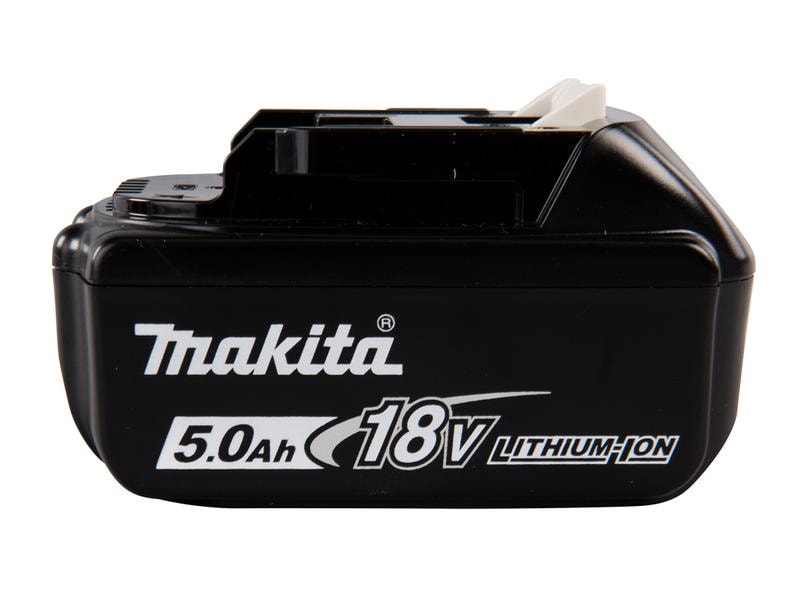Makita Power Source-Kit 18 V LXT Ladegerät   2x 18 V 5Ah Ak Schnellladegerät DC18RC mit zwei BL1850B 90 Wh Akkus